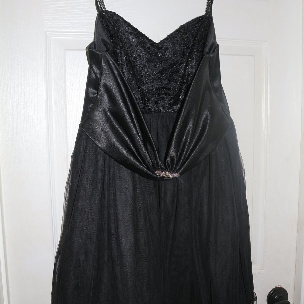 Black Ruffle Dress